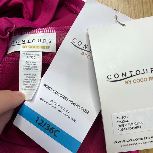 Contours by Coco Reef Tankini, 36C - Picture 7 of 10